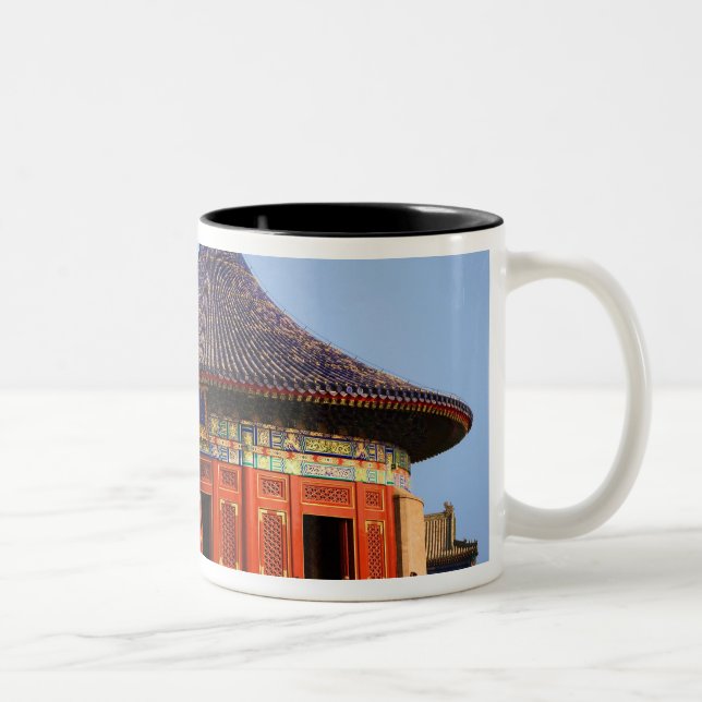China, Beijing, Tian Tan Park, Temple of Heaven, 2 Two-Tone Coffee Mug (Right)