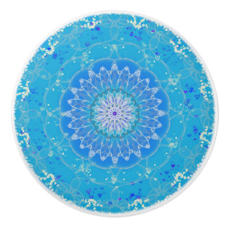 China Blue Lace Cabinet/Drawer Pull