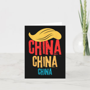 China China China Trump Recession 2025 Card
