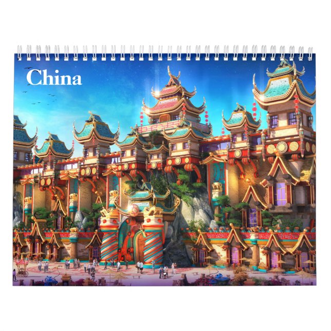 China Chinese 2026 Calendar (Cover)