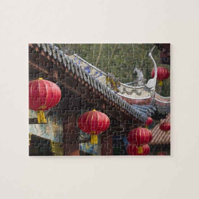 CHINA, Chongqing Province, Fengdu. Fengdu Ghost Jigsaw Puzzle (Horizontal)