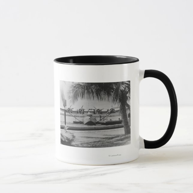 China Clipper Mooring on Hawaiian Island Mug (Right)