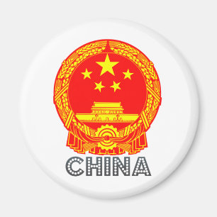 China Coat of Arms Magnet