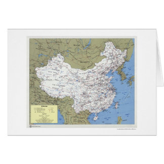 China Detailed Map - 1979