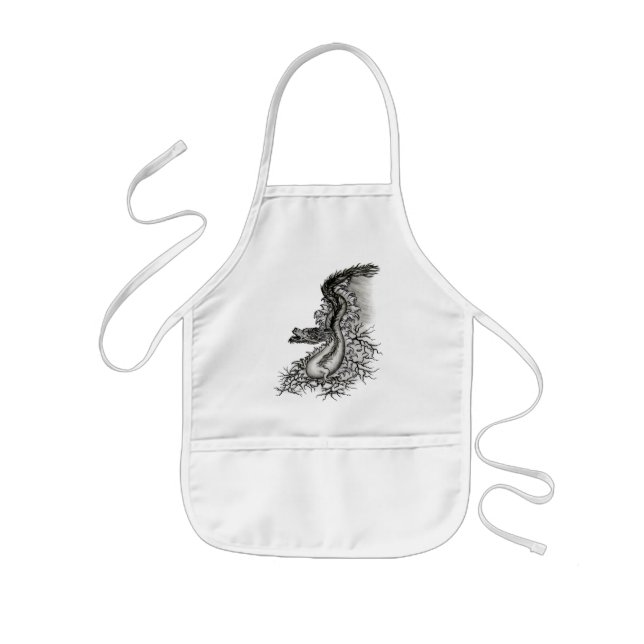 China-Drache Kids Apron (Front)