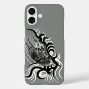 China Dragon in Tattoostyle iPhone 16 Plus Case