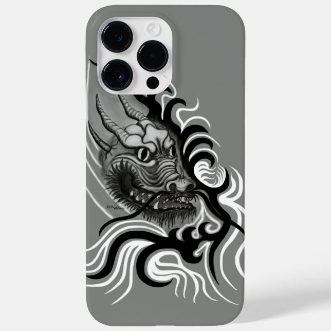 China Dragon in Tattoostyle Case-Mate iPhone Case (Back)