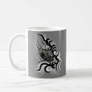China Dragon in Tattoostyle Coffee Mug