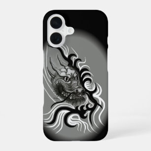 China Dragon in Tattoostyle iPhone 16 Case