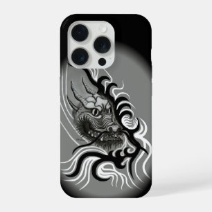 China Dragon in Tattoostyle iPhone 15 Pro Case