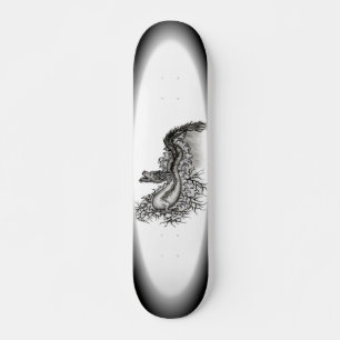 China Dragon in Tattoostyle Skateboard