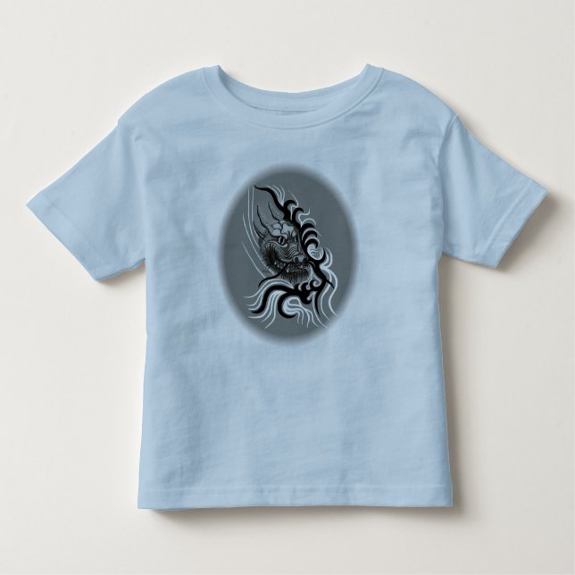 China Dragon in Tattoostyle Toddler T-Shirt (Front)