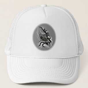 China Dragon in Tattoostyle Trucker Hat