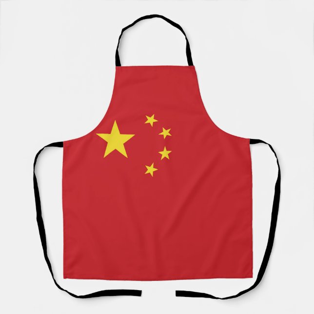 China flag apron (Front)