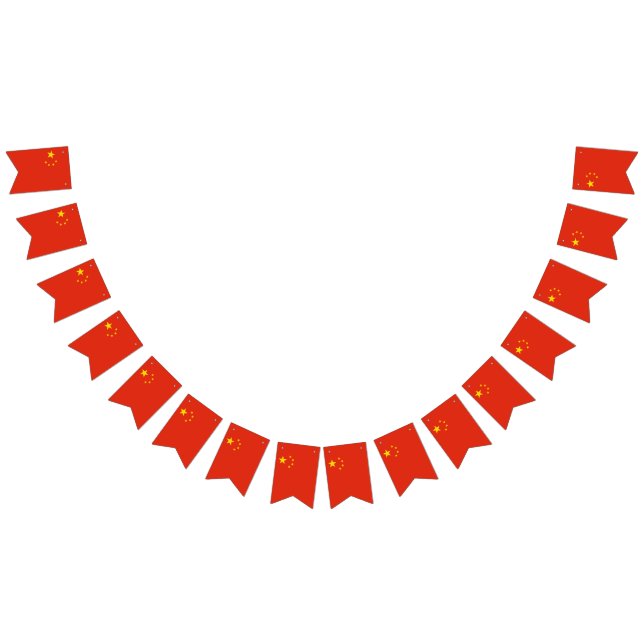 China flag bunting banner (All)