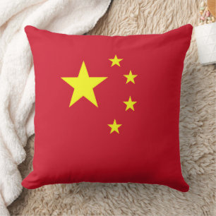 China flag cushion