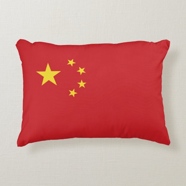China flag decorative cushion (Front)