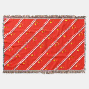 China Flag High Quality Throw Blanket