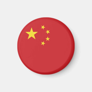 China flag magnet