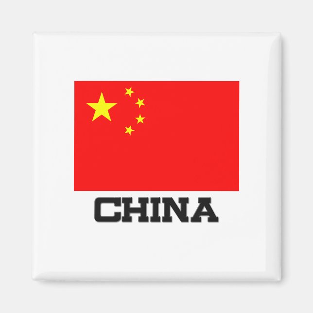 China Flag Magnet (Front)