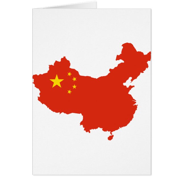 China Flag-map CN (Front)