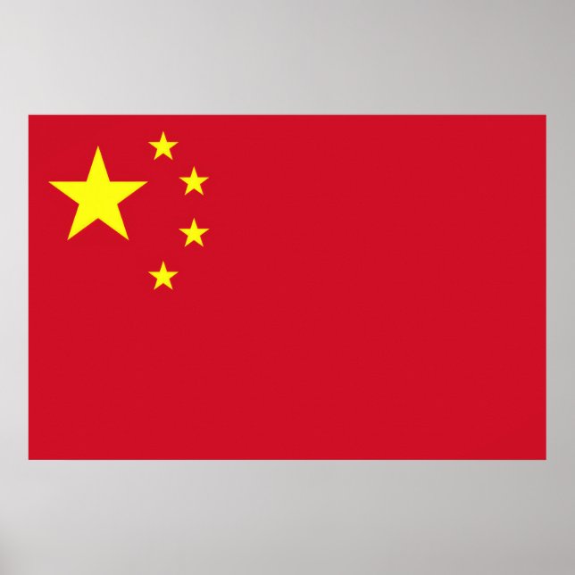China flag poster (Front)