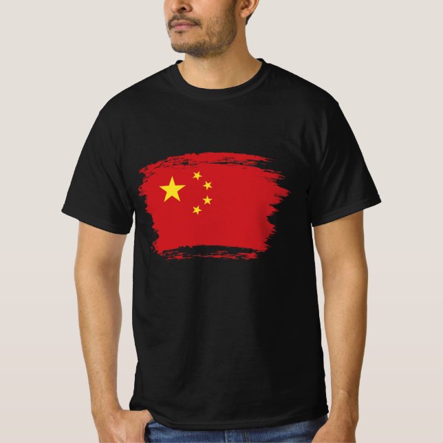 China flag T-Shirt (Front)