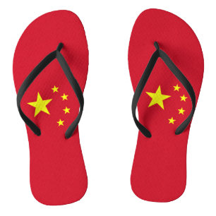 China flag thongs