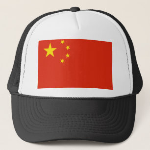 China Flag Trucker Hat
