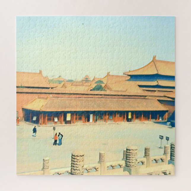 China Forbidden City vintage travel Jigsaw Puzzle (Vertical)