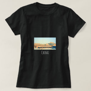 China Forbidden City vintage travel T-Shirt