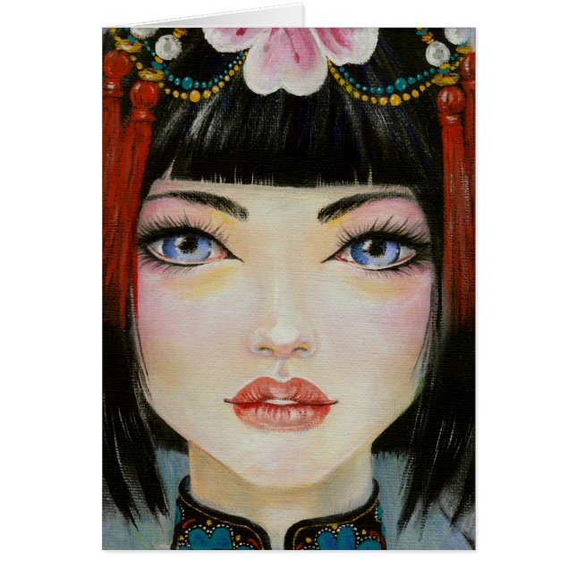 China Girl with Eyes of Blue (Front)