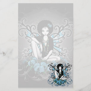 "China" Gothic Retro Flower Fairy Art Stationery