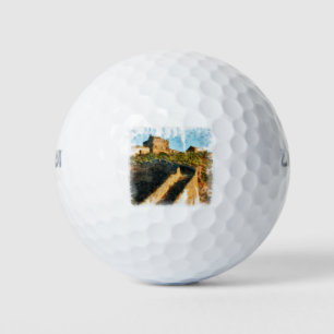 CHINA GREAT WALL 3-HQ408-115-fine art aquarell v3. Golf Balls