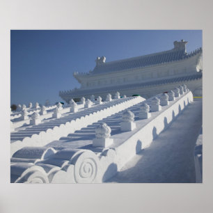 CHINA, Heilongjiang Province, Haerbin (Harbin). 2 Poster