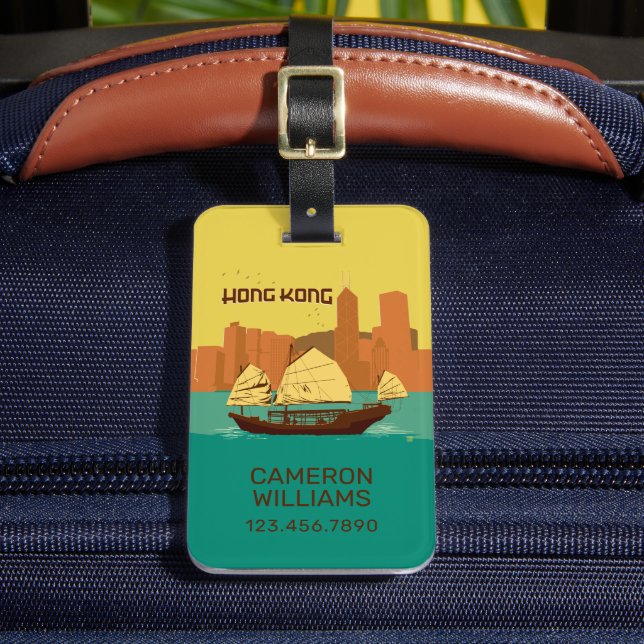 China | Hong Kong Luggage Tag (Front Insitu 2)