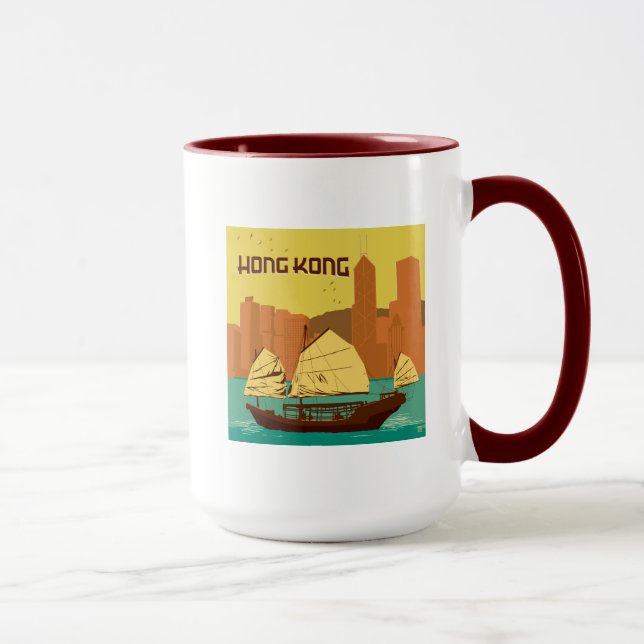 China | Hong Kong Mug (Right)