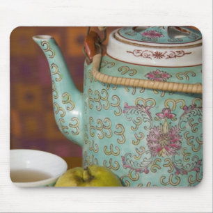 China, Hong Kong. Traditional Chinese teapot & 2 Mouse Pad