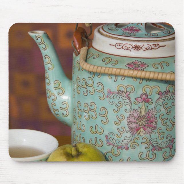 China, Hong Kong. Traditional Chinese teapot & 2 Mouse Pad (Front)