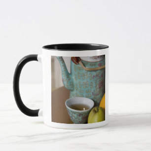 China, Hong Kong. Traditional Chinese teapot & Mug