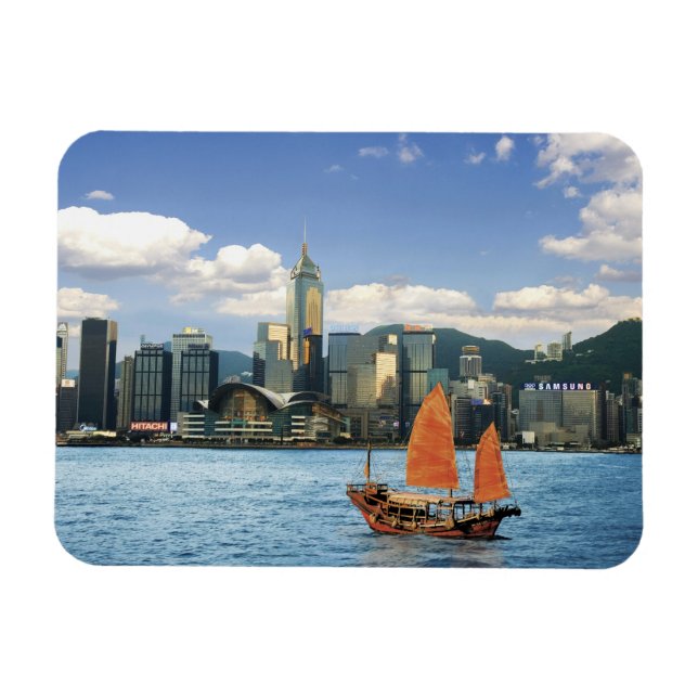 China; Hong Kong; Victoria Harbour; Harbour; A Magnet (Horizontal)