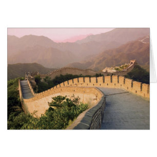 China, Huairou County, Sunset over the