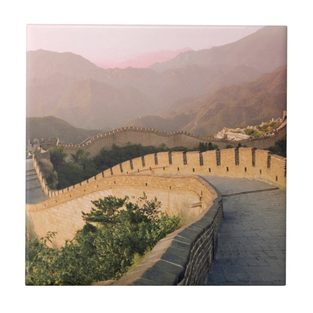 China, Huairou County, Sunset Tile (Front)