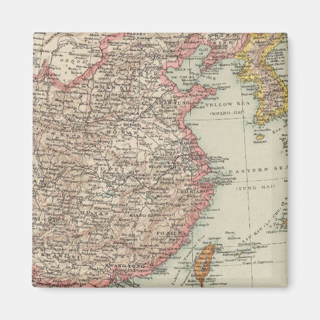China, Japan 2 Magnet (Front)