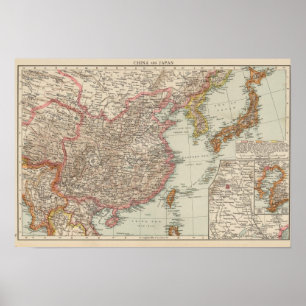 China, Japan 2 Poster