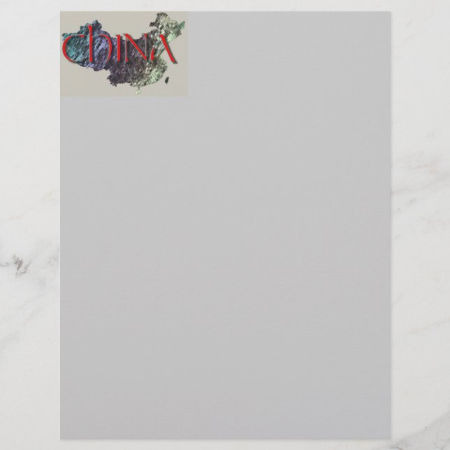 China Letterhead (Front)