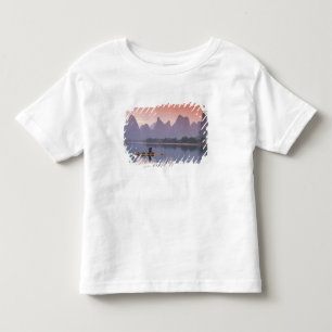 China, Li River. Single cormorant fisherman. Toddler T-Shirt
