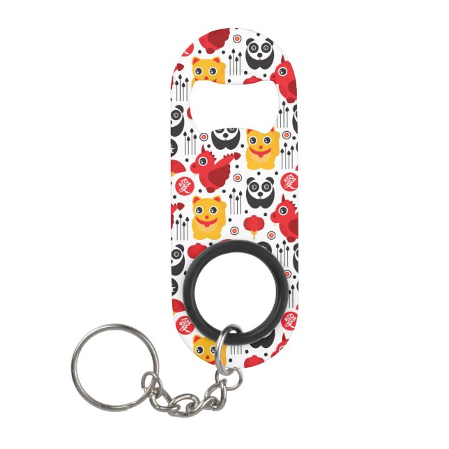 China lucky cat, dragon, and panda (Front)