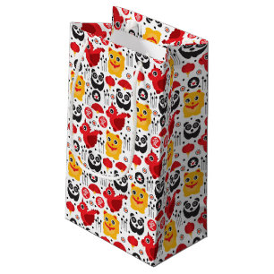 China lucky cat, dragon, and panda small gift bag