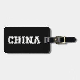 China Luggage Tag
